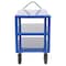 Vestil Ergo Handle Cart - Extra Heavy Duty, Steel, 4000 lb Load Capacity, 3 Shelves, 24.5" W DH-PH4-2436-3 - alternate 3